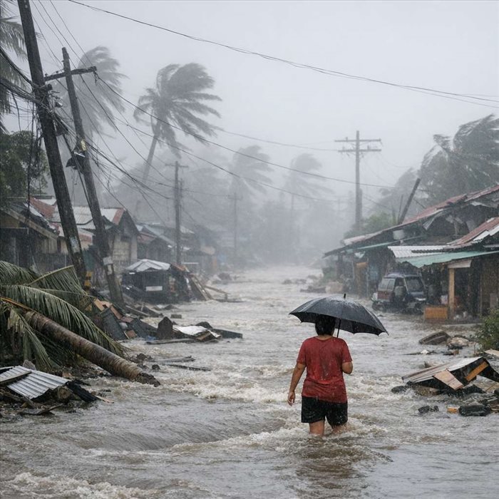 Typhon Usagi aux Philippines : trajectoire, intensité et bilan