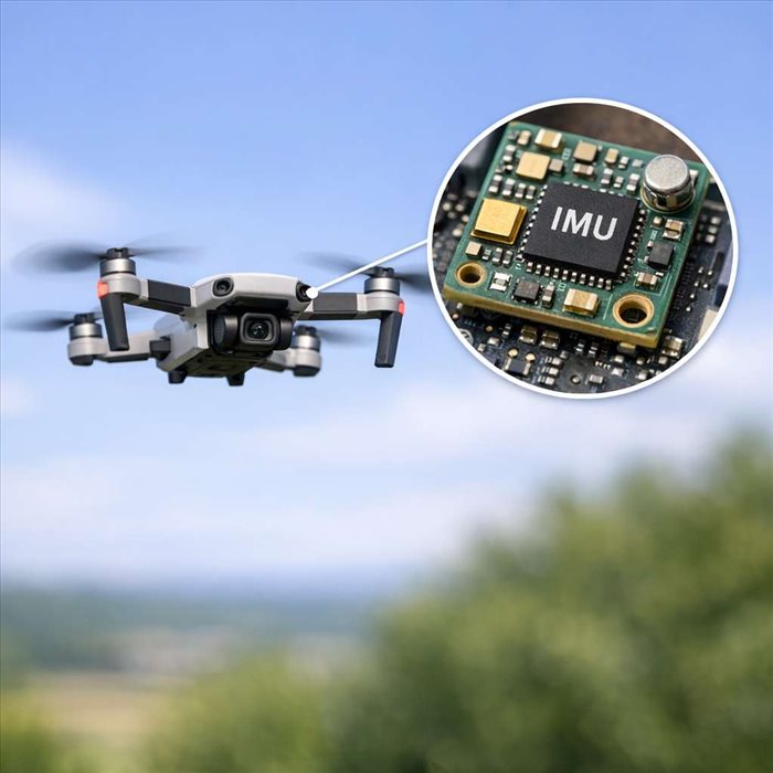 Capteur IMU dans un drone : comment il stabilise le vol 