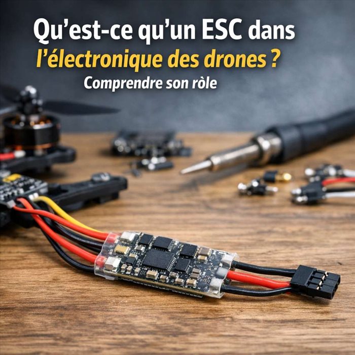 ESC drone : qu’est-ce qu’un ESC et à quoi sert-il ?