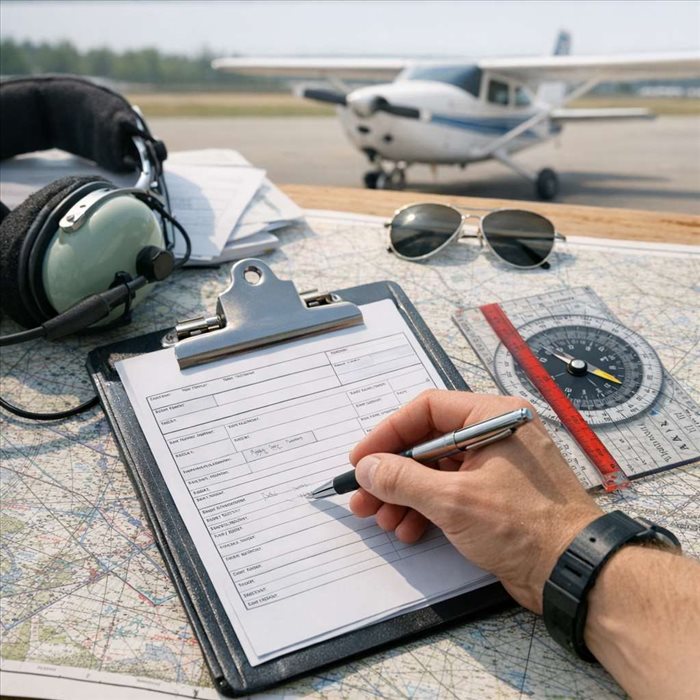 Plan de vol VFR : définition, obligations et dépôt en aviation