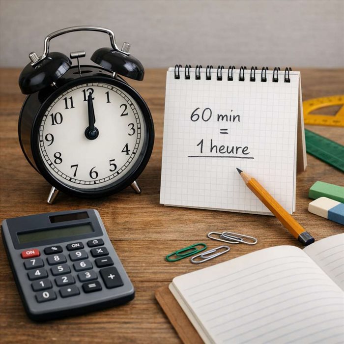 Comment calculer le nombre de minutes dans une heure ? | Guide simple