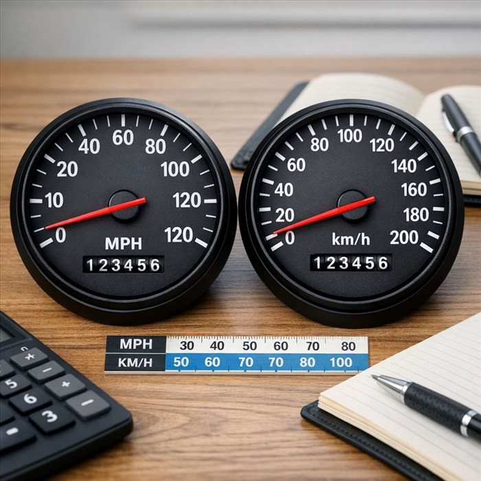 Convertir des mph en km/h : méthode simple et rapide