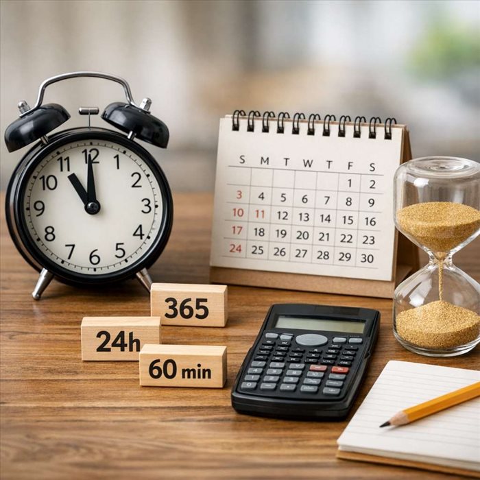 Combien de minutes compte une année ? Calcul simple et clair