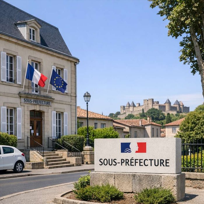 Sous-préfectures de l’Aude : Limoux et Narbonne