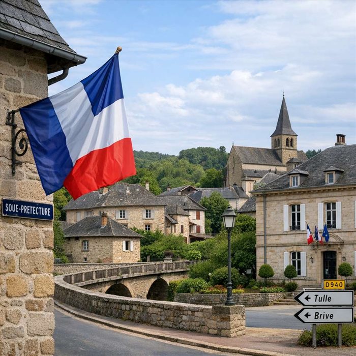 Quelles sont les sous-préfectures de la Corrèze ? Brive et Ussel