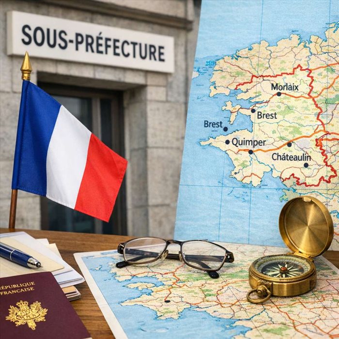 Quelles sont les sous-préfectures du Finistère ? Guide complet