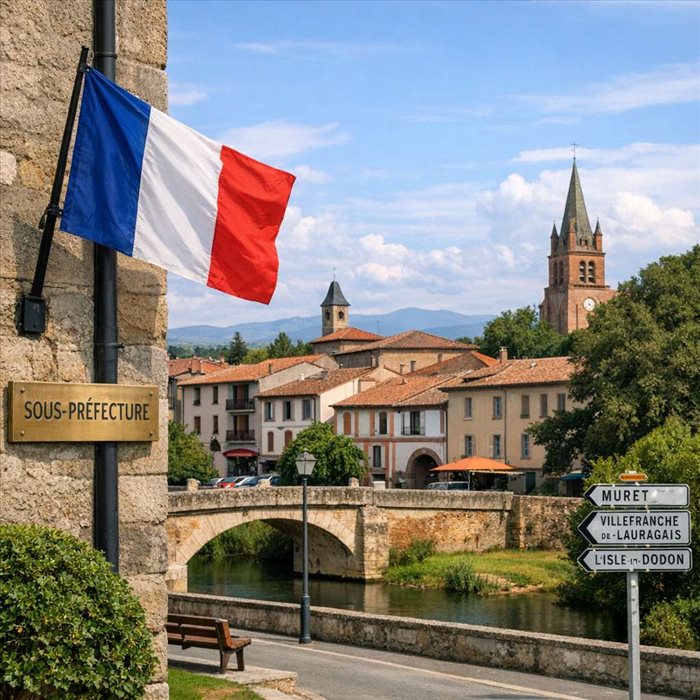 Sous-préfectures de la Haute-Garonne : Muret et Saint-Gaudens