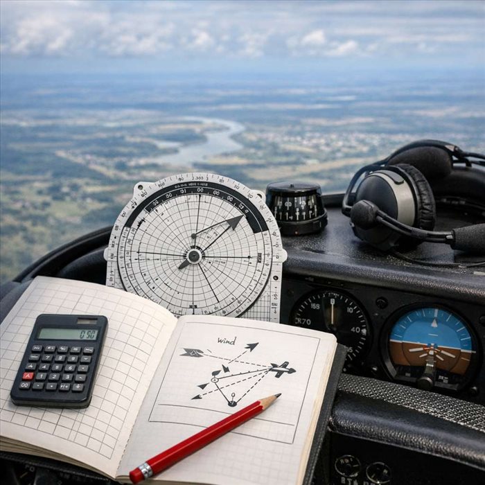 Calculer la dérive due au vent en vol : méthode simple et précise