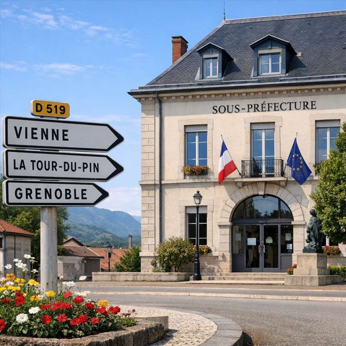Sous-préfectures de l’Isère : La Tour-du-Pin et Vienne