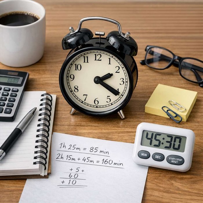 Calculer une durée en minutes : méthode simple et rapide