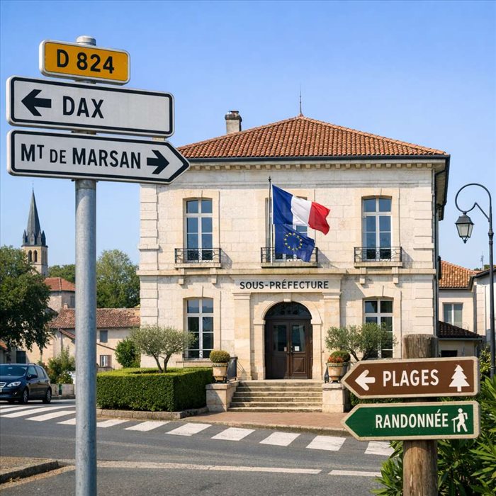 Sous-préfectures des Landes : tout savoir sur Dax