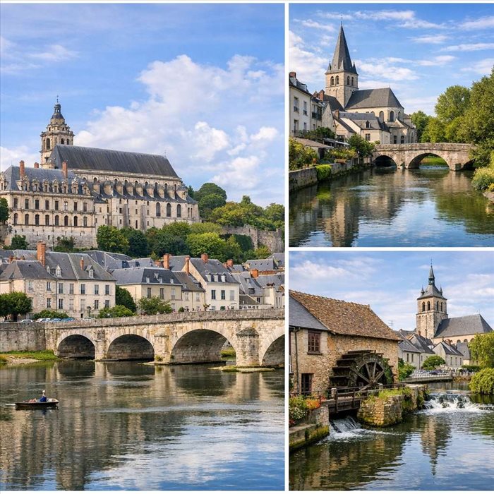 Sous-préfectures du Loir-et-Cher : Blois, Romorantin et Vendôme