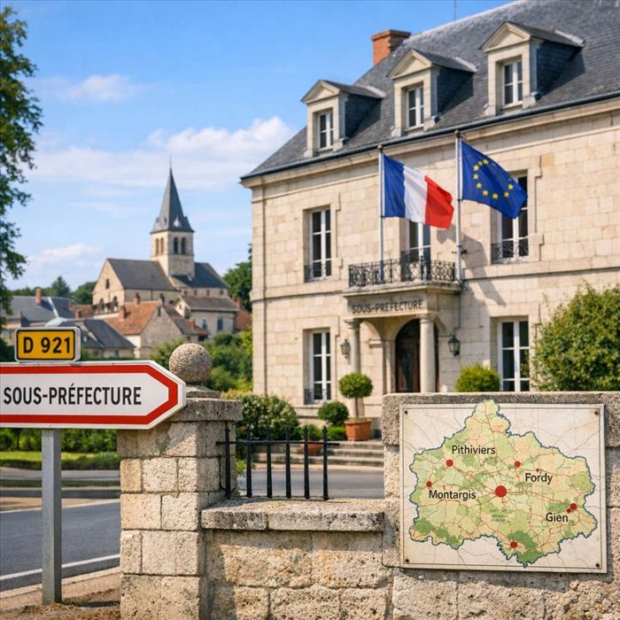 Sous-préfectures du Loiret : Montargis et Pithiviers expliquées