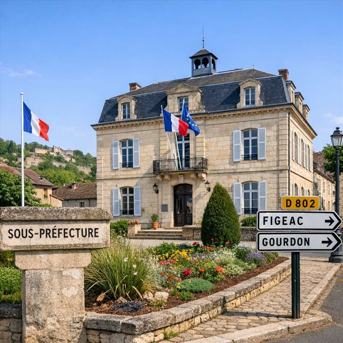 Sous-préfectures du Lot : Figeac et Gourdon, guide complet