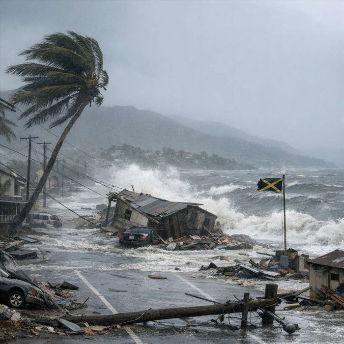 Ouragan Gilbert en Jamaïque : parcours, intensité et bilan historique