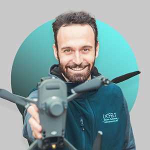 LAFELT, un pilote de drone à Sète